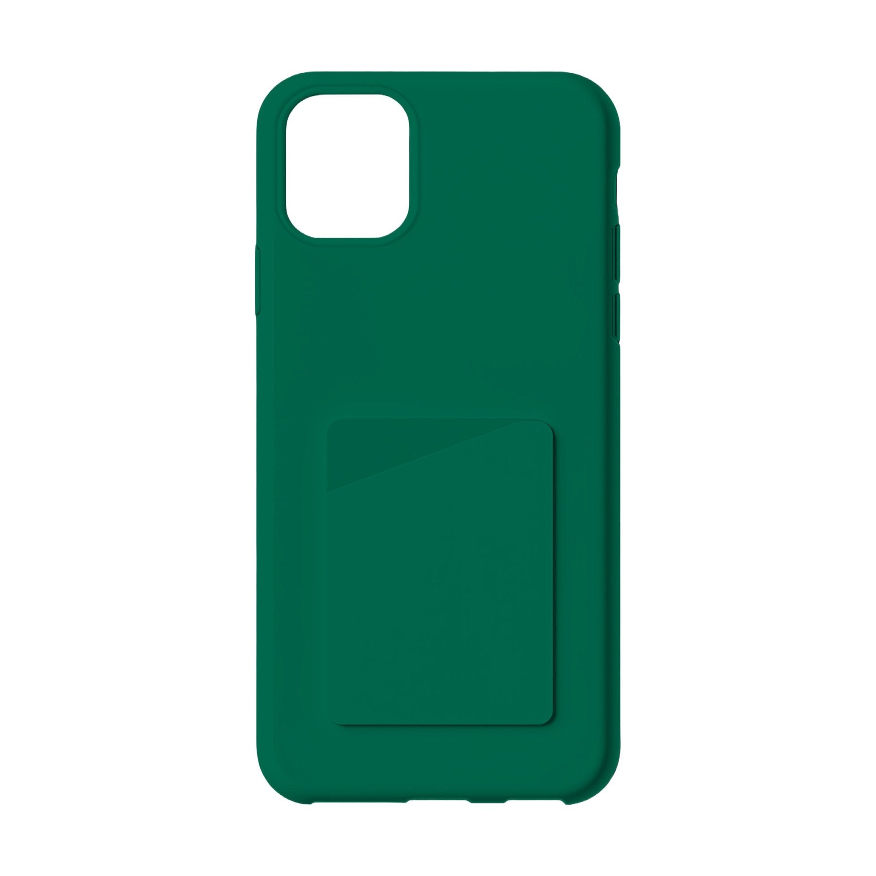 CardHolder Mockup — Bottle Green Back View — Instant Download JPG Mockup | POD Etsy Redbubble Printful | Commercial Use | MockupBulk
