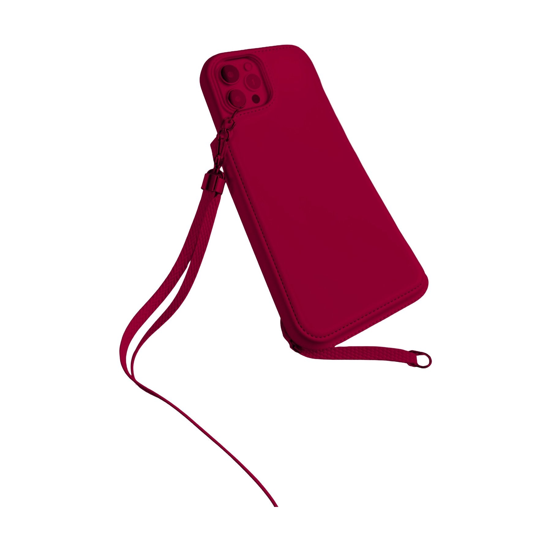 Antique Cherry Red Angle45 View Crossbody Mockup | High-Res JPG Instant Download | Commercial Use | Etsy POD Shopify Template | MockupBulk