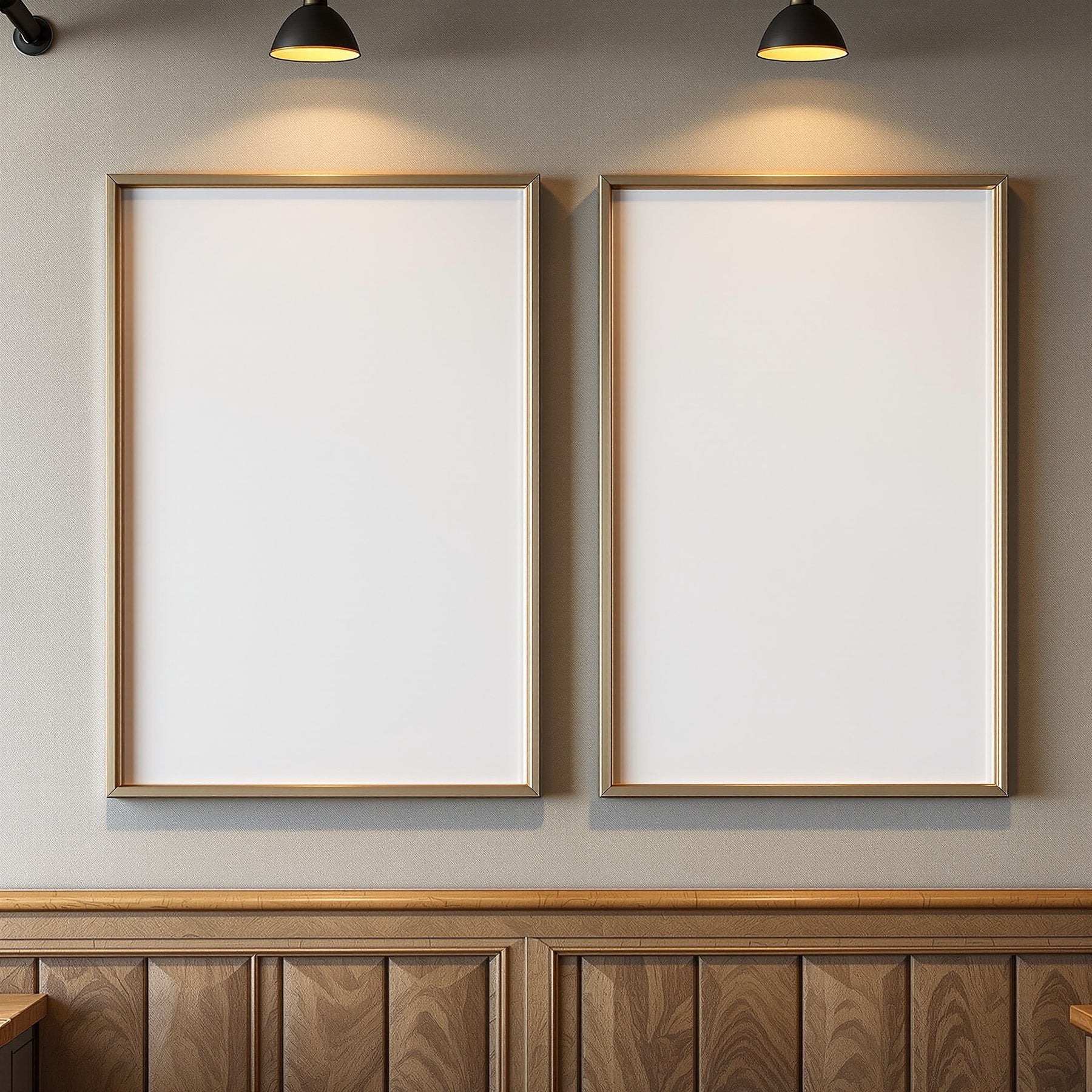 Blank Template #234 Commercial Frame Mockup | bulkmockup Blank Frame Template | High-Res JPG | Commercial Licence | MockupBulk
