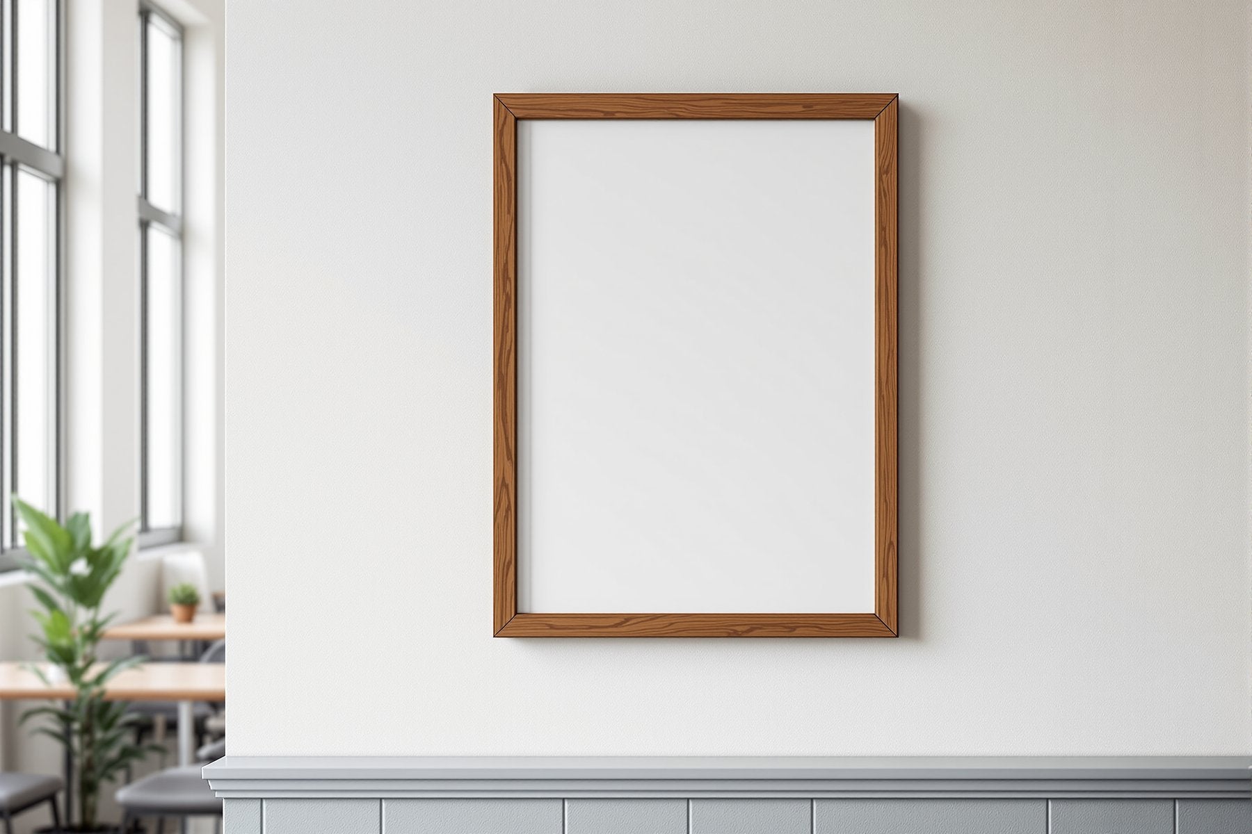 Commercial Frame Mockup | Blank Template #240 | Blank Frame Template | High-Res JPG Instant Download | Commercial Use | bulkmockup | MockupBulk
