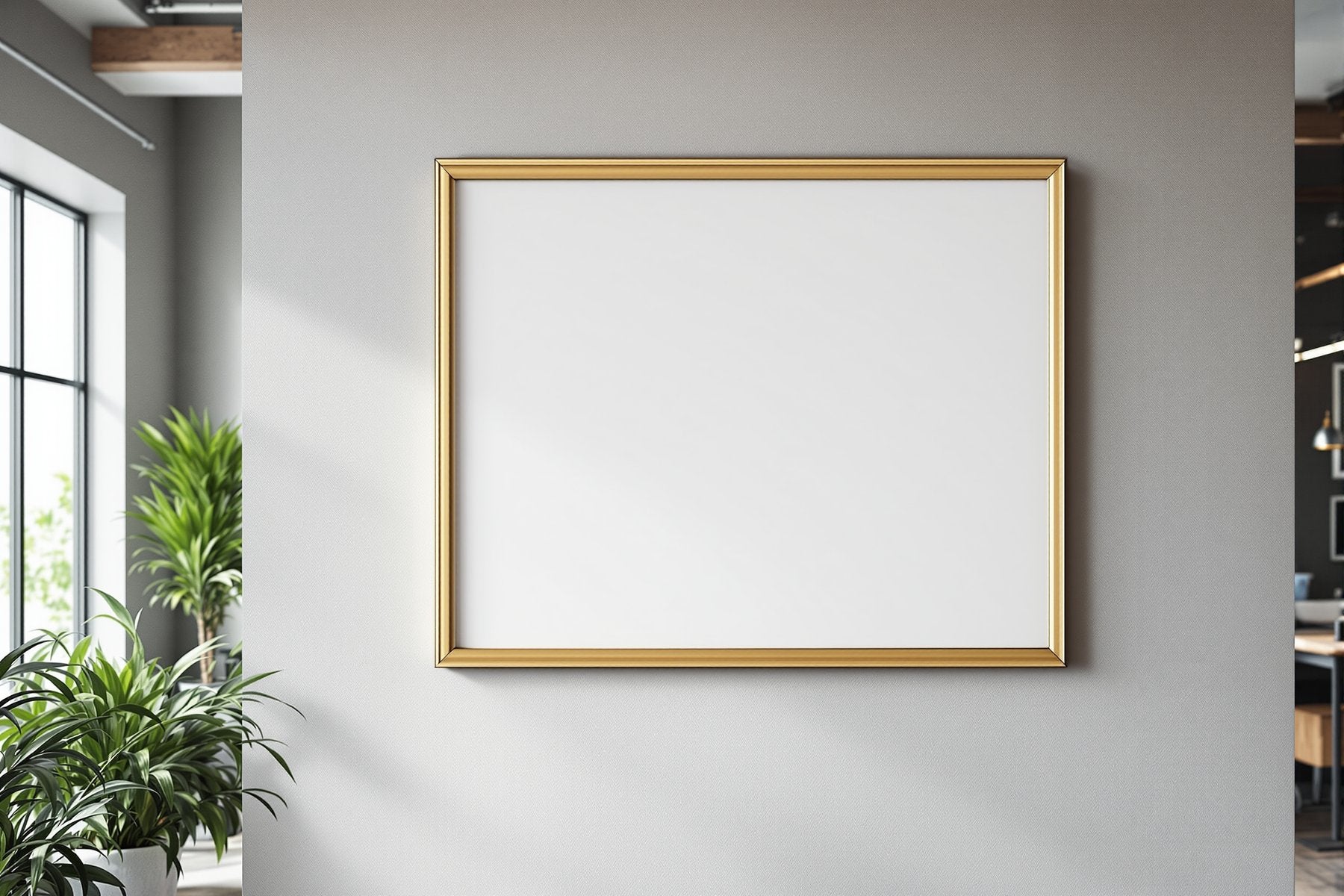 Blank Template #249 Commercial Frame Mockup | bulkmockup Frame Template | Instant Download JPG | Commercial Use | MockupBulk
