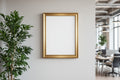 Commercial Frame Mockup | Blank Template #254 — Digital Frame Mockup | bulkmockup JPG Download | For POD Etsy Shopify | MockupBulk