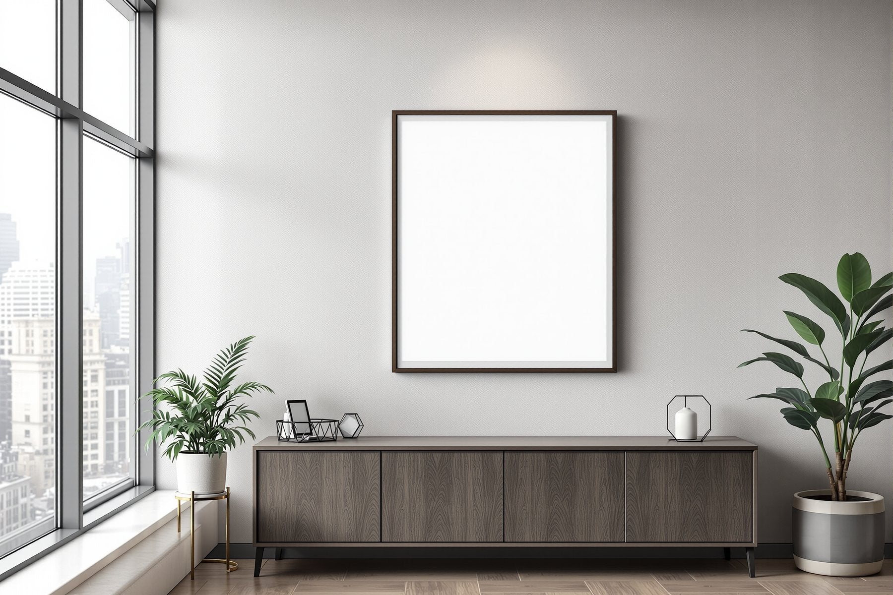 Commercial Frame Mockup | Blank Template #255 — Digital Frame Mockup | bulkmockup JPG Download | For POD Etsy Shopify | MockupBulk