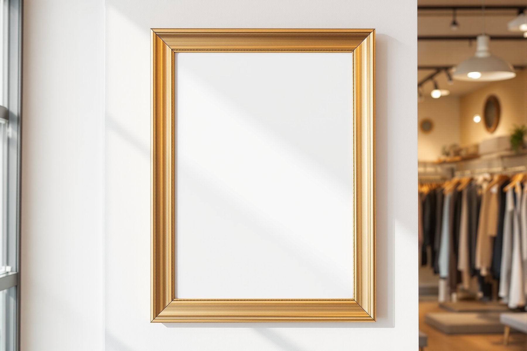 Commercial Frame Mockup | Blank Template #261 — Empty Frame Mockup Template | JPG Digital Download | Commercial Licence | bulkmockup Shop