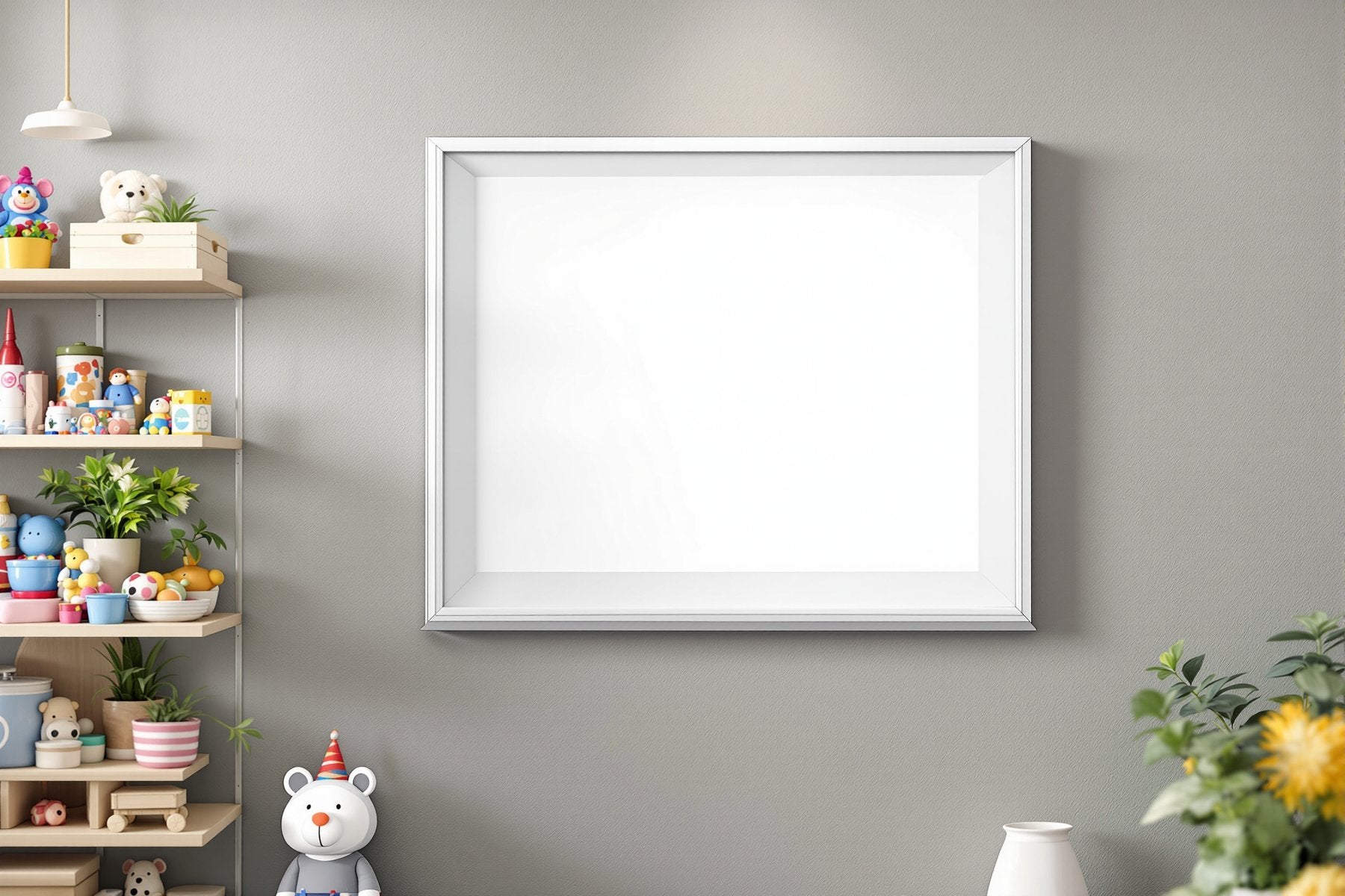 Blank Template #263 Commercial Frame Mockup | High-Resolution JPG | bulkmockup Template | For Etsy POD Print Sellers | MockupBulk