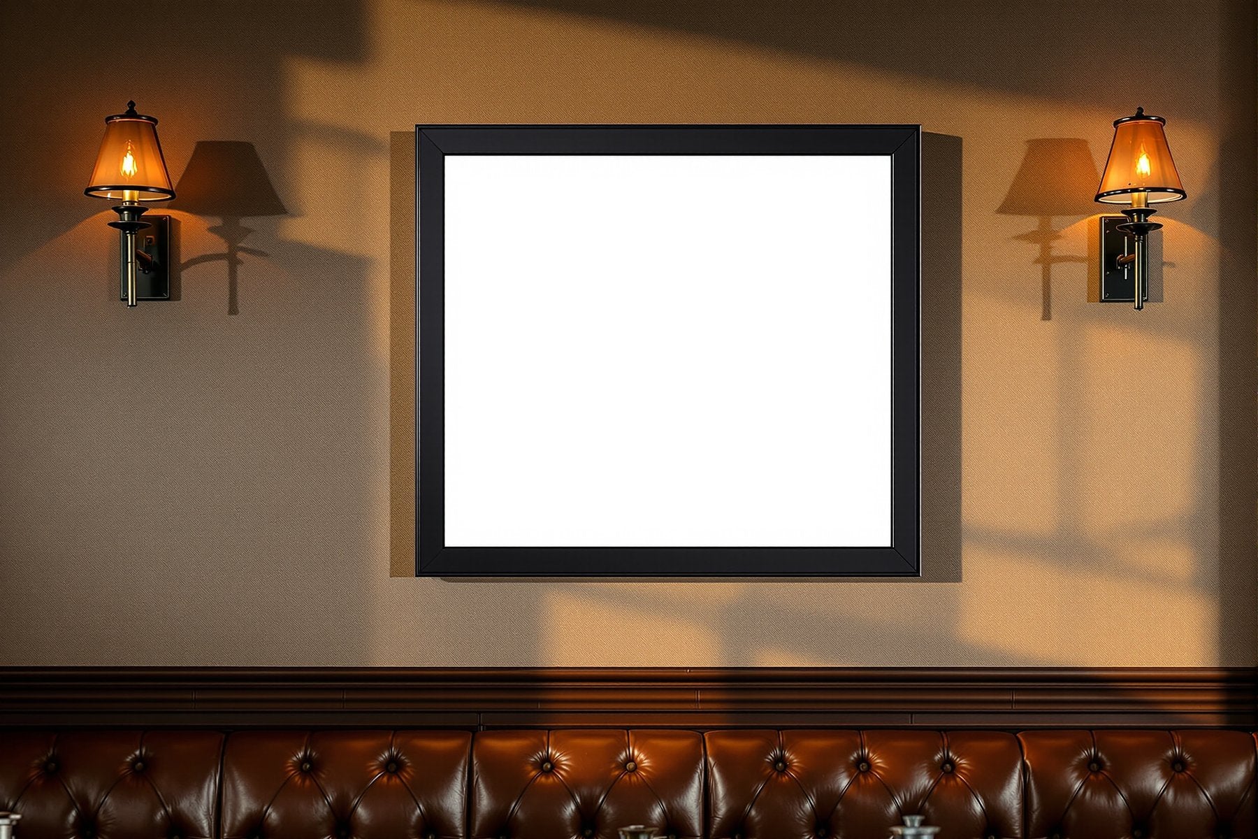 Commercial Frame Mockup, Blank Template #268 | Empty Frame Template | bulkmockup High-Res JPG | Commercial Use Included | MockupBulk