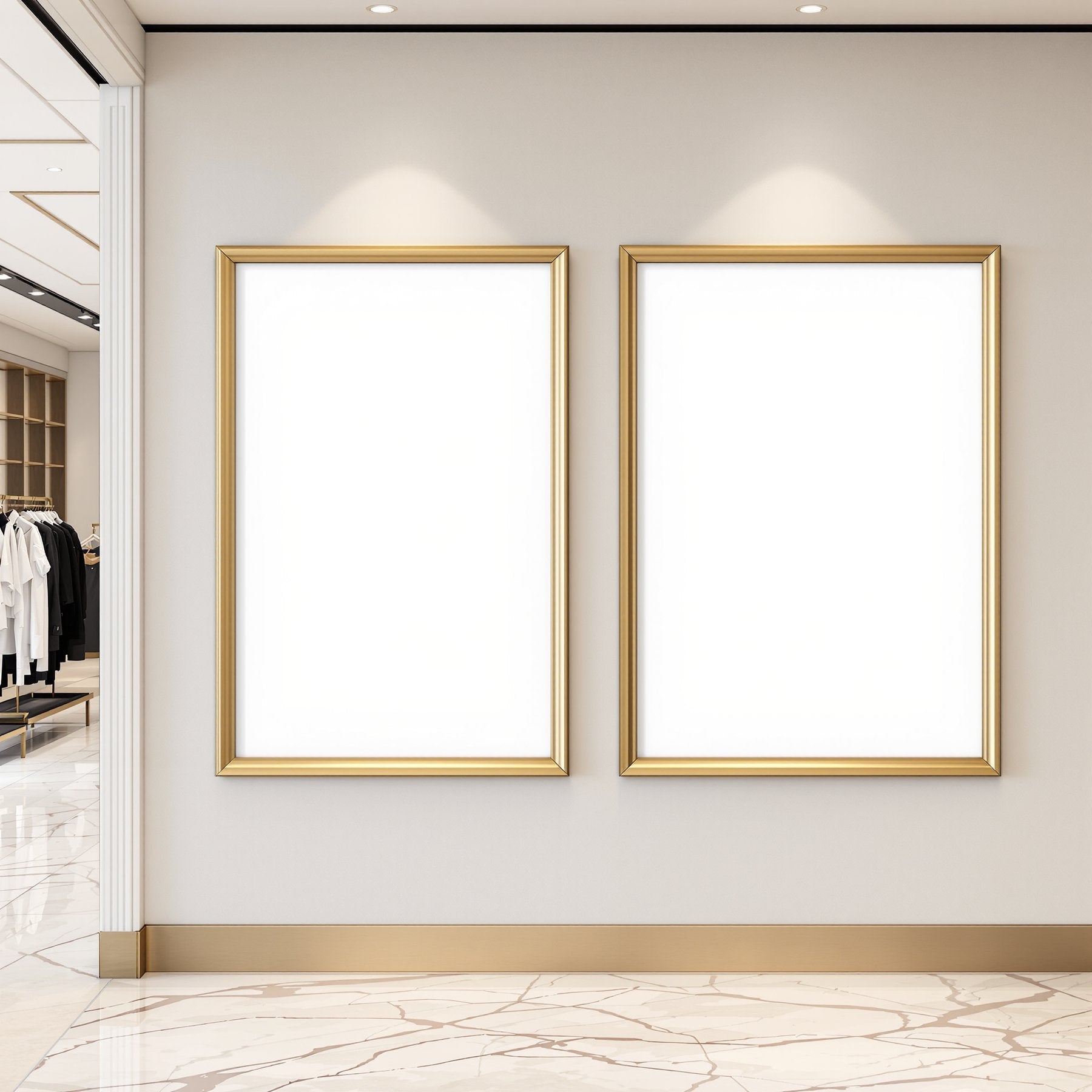 Commercial Frame Mockup | Blank Template #270 — Print-on-Demand Frame Mockup | bulkmockup JPG | Commercial Licence | MockupBulk