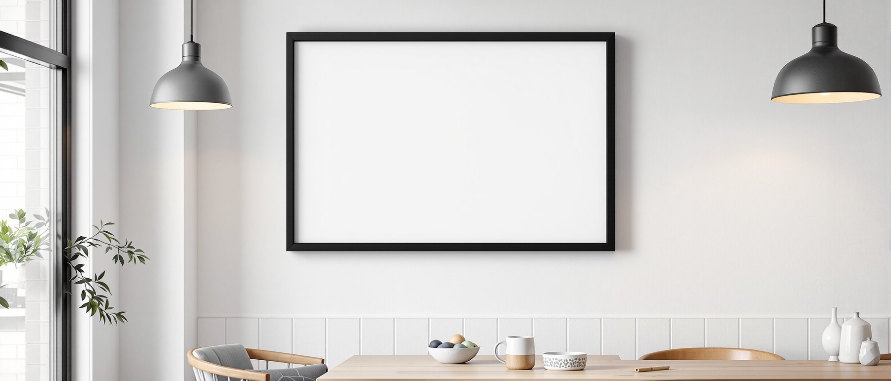 Commercial Frame Mockup, Blank Template #274 | Blank Frame Template for Etsy | bulkmockup JPG Download | Commercial Use | MockupBulk