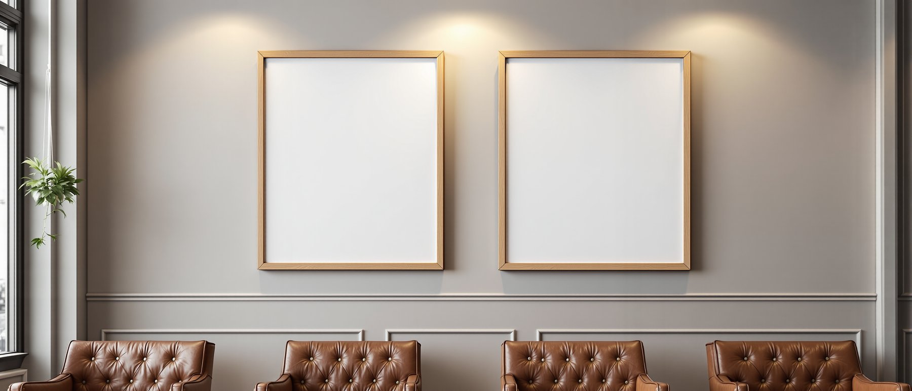 Commercial Frame Mockup | Blank Template #277 | bulkmockup Blank Frame Template | High-Res JPG | Commercial Licence | MockupBulk