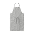 Apron Mockup — Ash Grey Back View — Print on Demand Mockup | High-Res JPG Download | Commercial Use Included | MockupBulk
