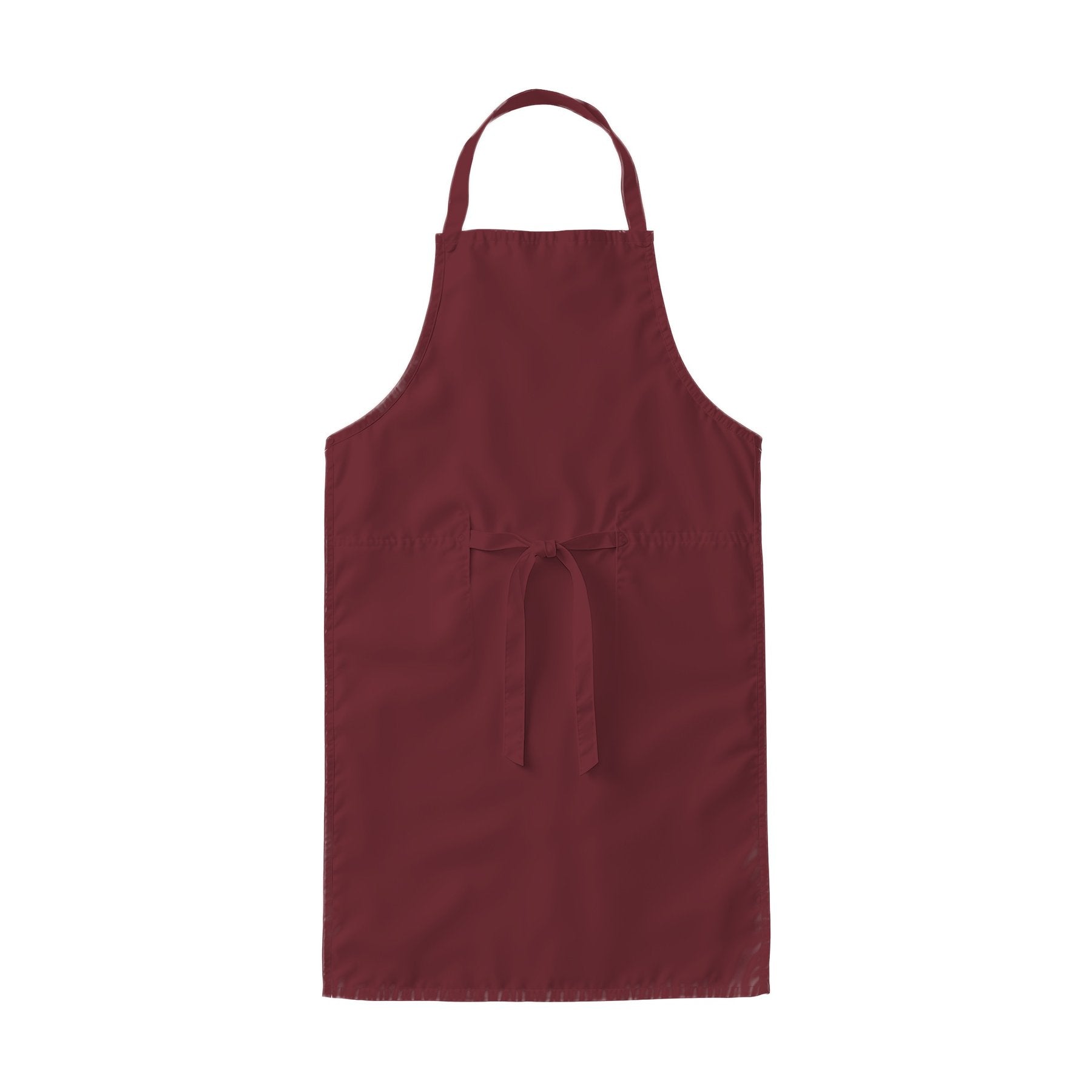 Apron Mockup | Burgundy Back View — High-Res JPG Template | Instant Digital Download | POD Etsy Shopify | MockupBulk