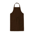 Apron Mockup — Dark Chocolate Back View — High-Res JPG Instant Download | Commercial Use | Etsy POD Shopify Template | MockupBulk