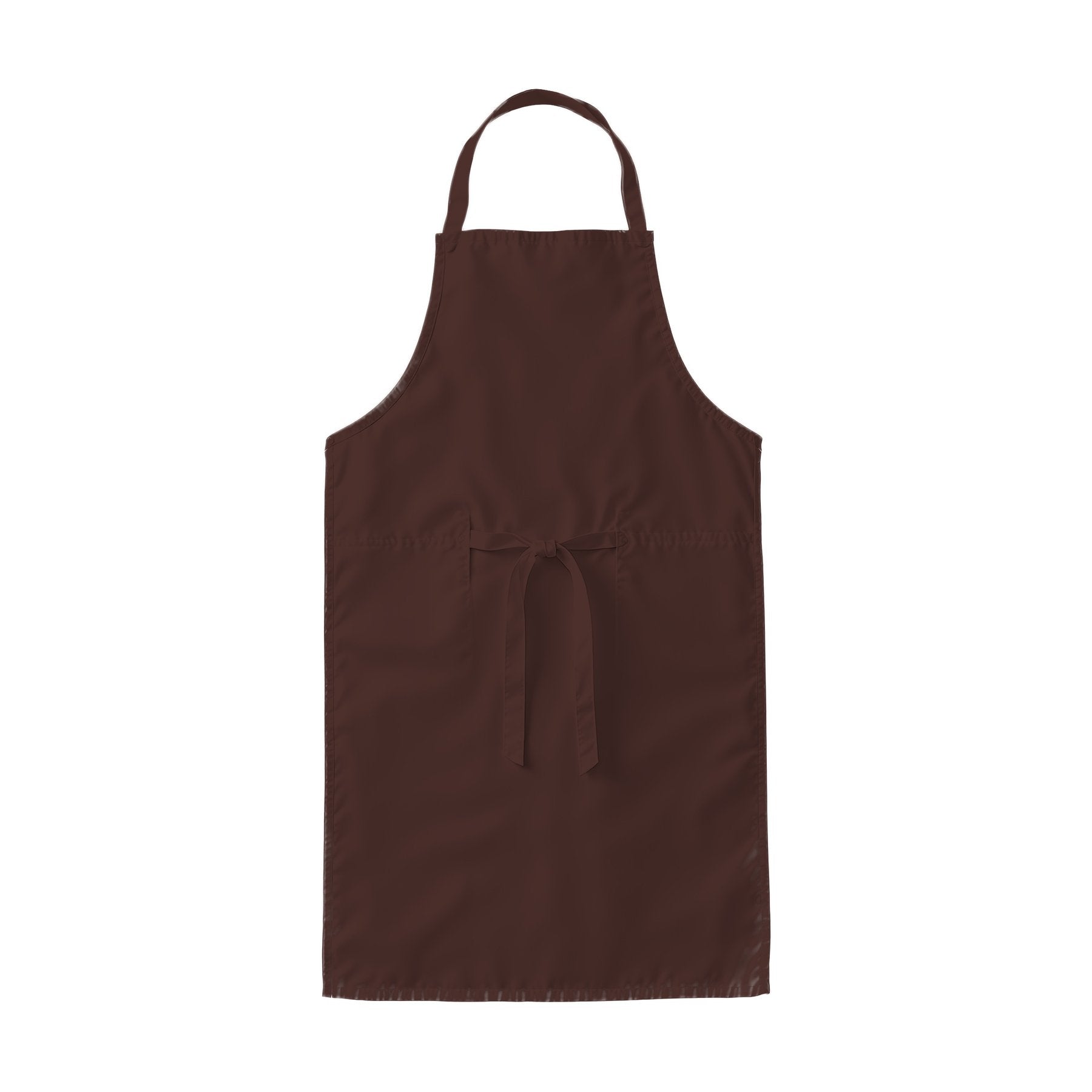 Apron Mockup — Espresso Back View — High Resolution JPG | POD Mockup Template | Commercial Use Download | MockupBulk