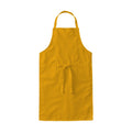 Apron Mockup — Mustard Back View — Digital JPG Mockup | Commercial Licence | For Etsy Printful Printify | MockupBulk