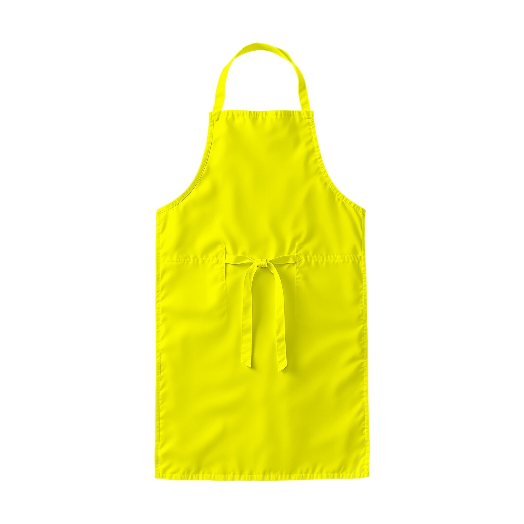 Apron Mockup, Yellow Back View | Digital JPG Mockup | Commercial Licence | For Etsy Printful Printify | MockupBulk