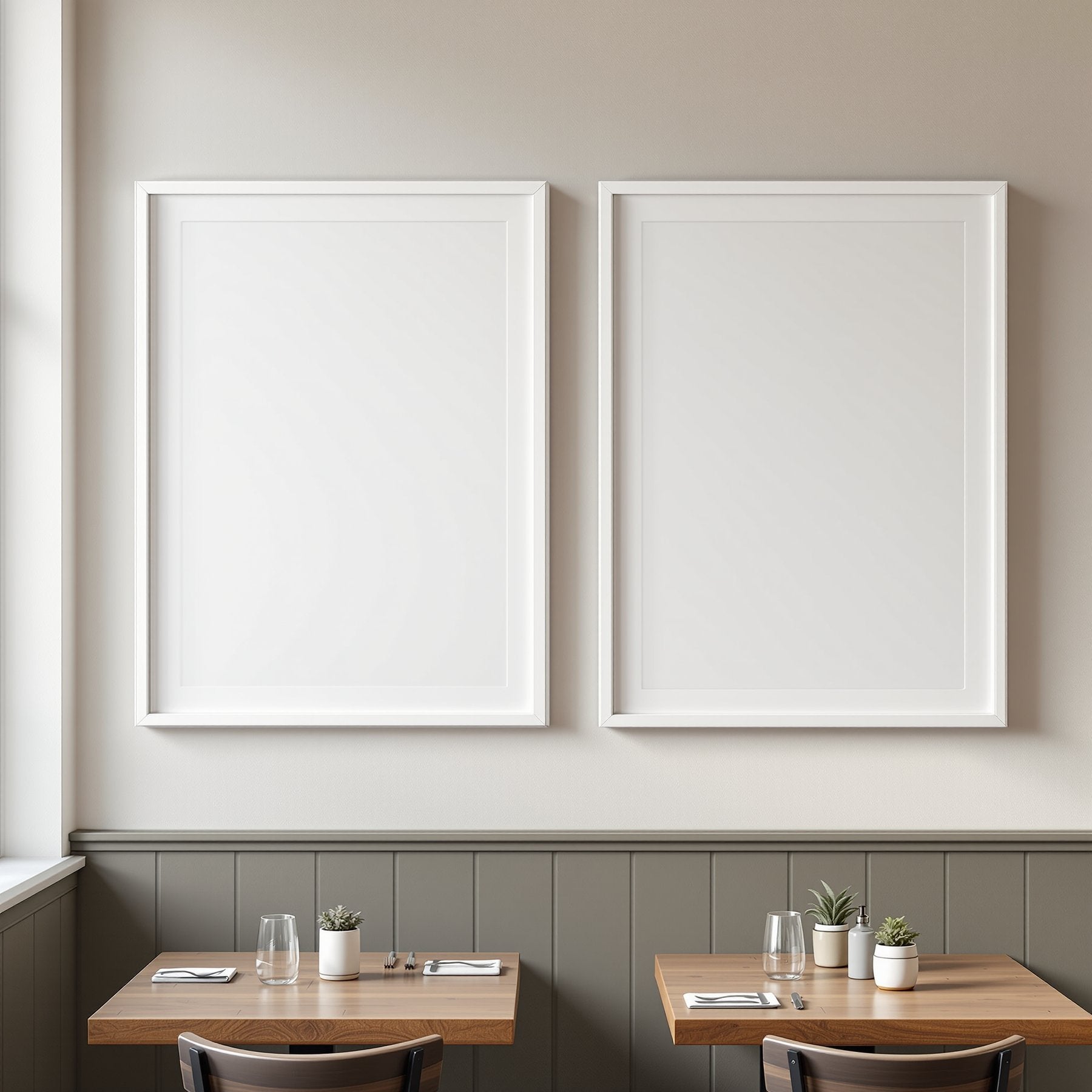 Blank Template #298 Commercial Frame Mockup | Empty Frame Template | bulkmockup High-Res JPG | Commercial Use Included | MockupBulk