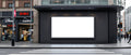 Street Advertising Frame Mockup | Blank Template #006 — Instant bulkmockup Download | Blank Frame JPG Template | Commercial Use | MockupBulk