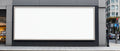 Street Advertising Frame Mockup, Blank Template #008 | Empty Frame Mockup Template | JPG Digital Download | Commercial Licence | bulkmockup Shop