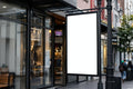 Street Advertising Frame Mockup | Blank Template #021 — Blank Frame Template | High-Res JPG Instant Download | Commercial Use | bulkmockup | MockupBulk