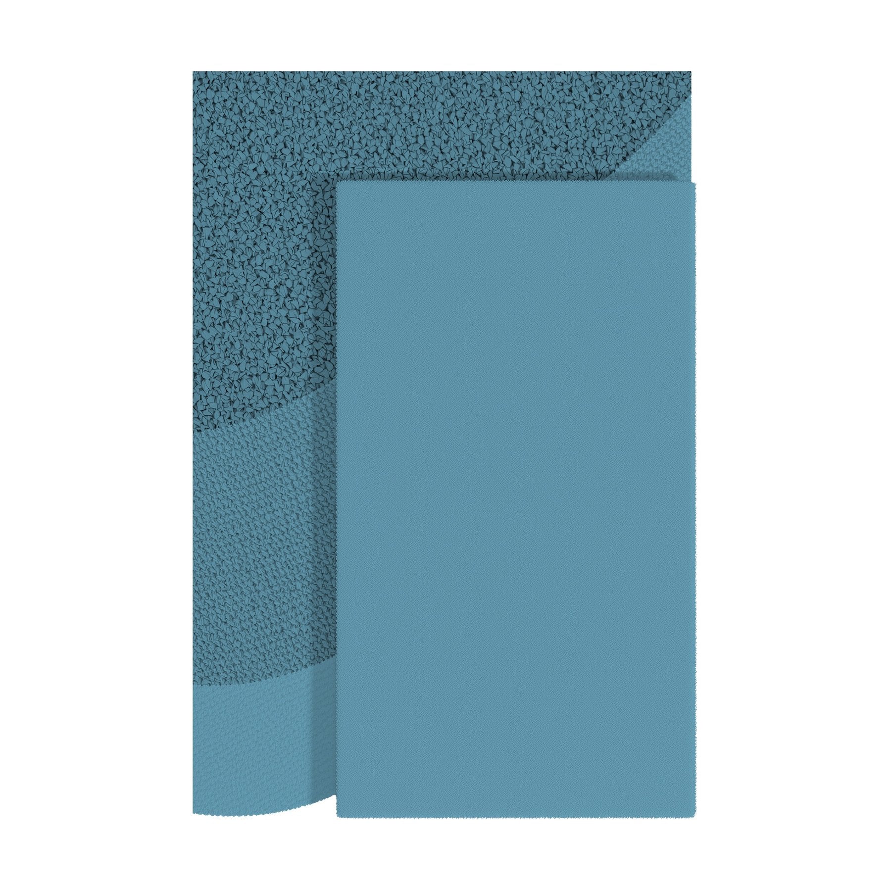 Arctic Blue Angle45 View DoorMat Mockup | Print on Demand Mockup | High-Res JPG Download | Commercial Use Included | MockupBulk