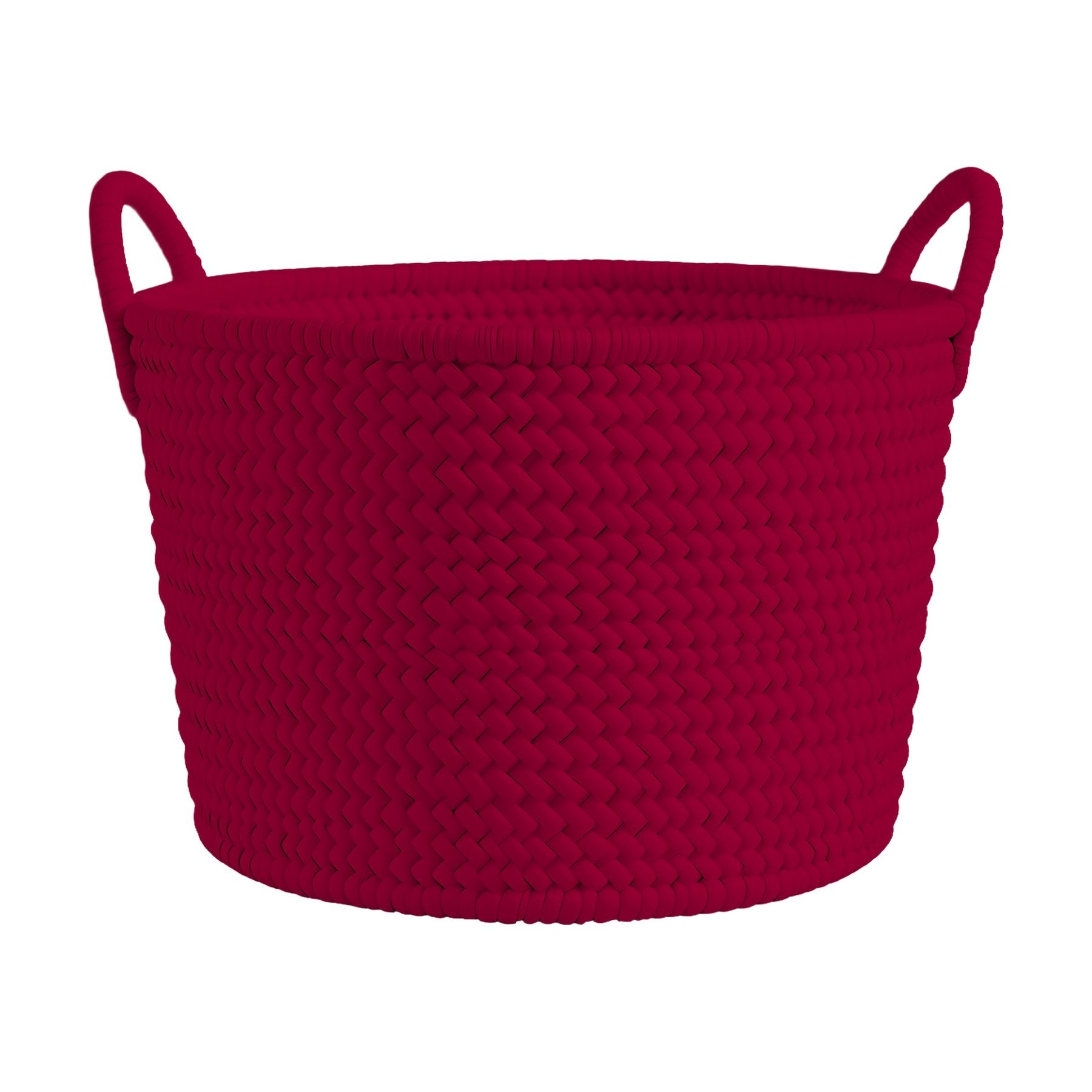 Antique Cherry Red Angle45 View StorageBasket Mockup | JPG Digital Download | Etsy Shopify Mockup | Commercial Licence Included | MockupBulk