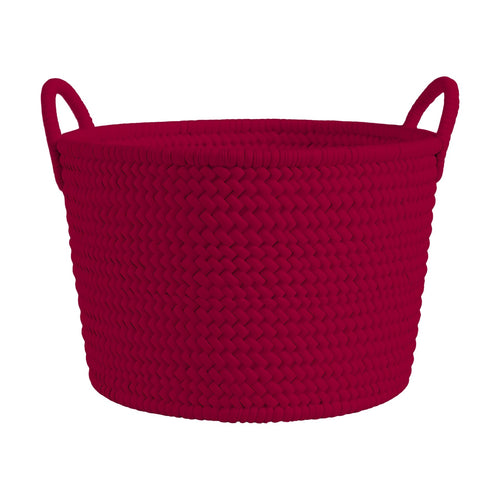 Antique Cherry Red Angle45 View StorageBasket Mockup | JPG Digital Download | Etsy Shopify Mockup | Commercial Licence Included | MockupBulk