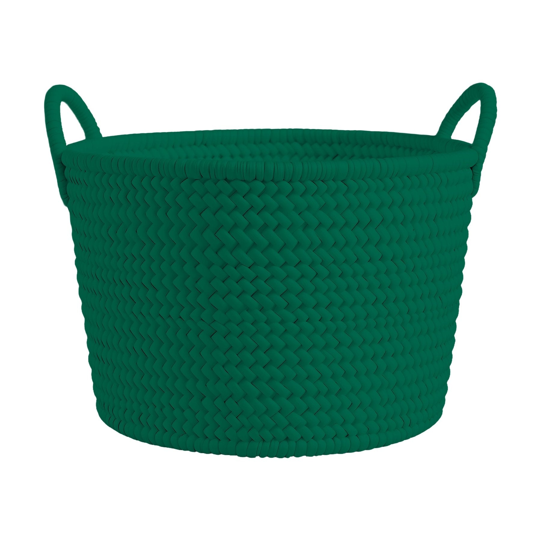 StorageBasket Mockup | Bottle Green Angle45 View — Digital Download Mockup | High-Resolution JPG | Commercial Use Included | MockupBulk