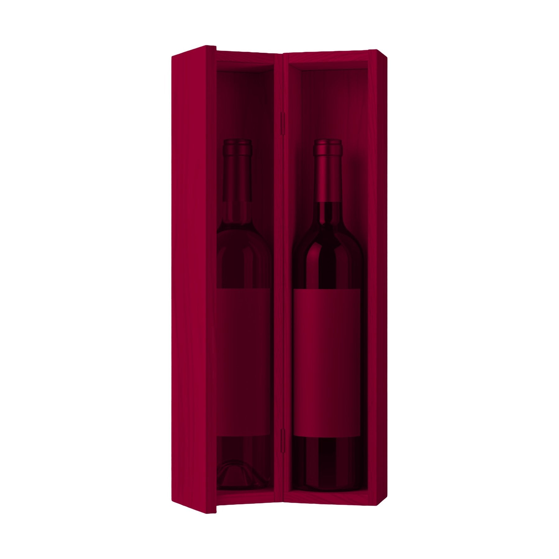 Antique Cherry Red WineBox Mockup | Digital JPG Mockup | Commercial Licence | For Etsy Printful Printify | MockupBulk