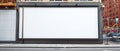 Street Advertising Frame Mockup, Blank Template #043 | Empty Frame Template | bulkmockup High-Res JPG | Commercial Use Included | MockupBulk
