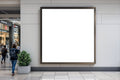 Blank Template #045 Street Advertising Frame Mockup | Instant bulkmockup Download | Blank Frame JPG Template | Commercial Use | MockupBulk