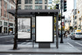 Street Advertising Frame Mockup | Blank Template #051 — Empty Frame Template | bulkmockup High-Res JPG | Commercial Use Included | MockupBulk