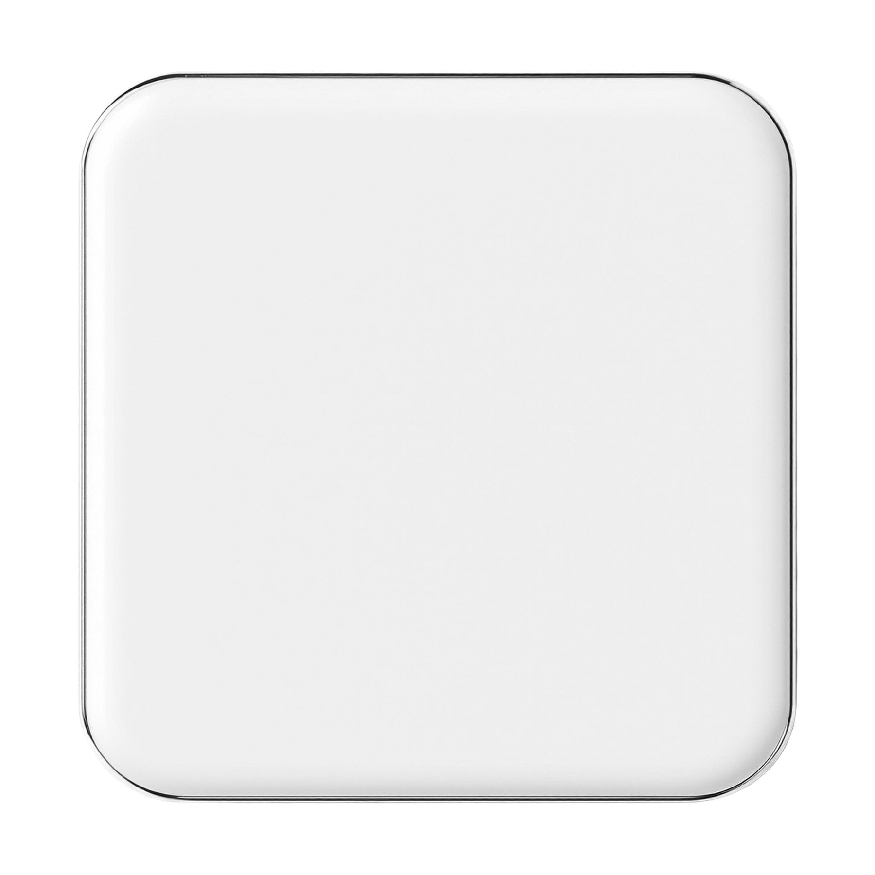 Badge Mockup — White — JPG Mockup Download | For POD Sellers Designers Etsy Shops | Commercial Use | MockupBulk
