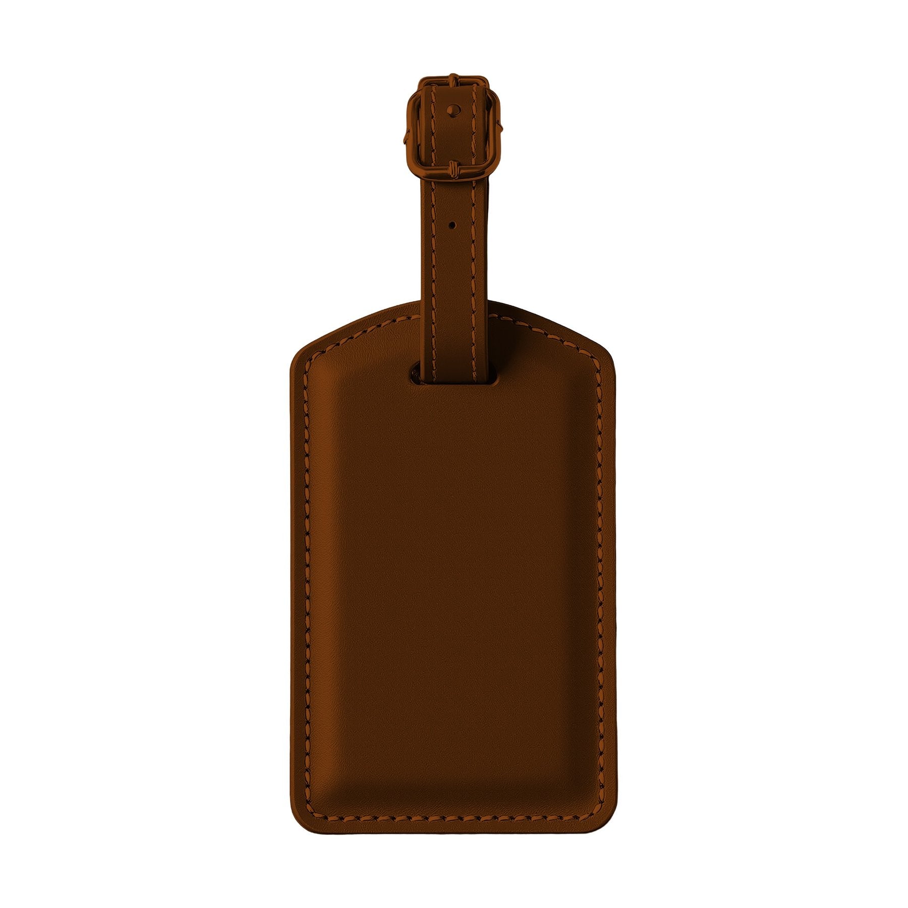 LuggageTag Mockup — Brown — Etsy POD Mockup Template | Instant Download JPG | Commercial Use | MockupBulk