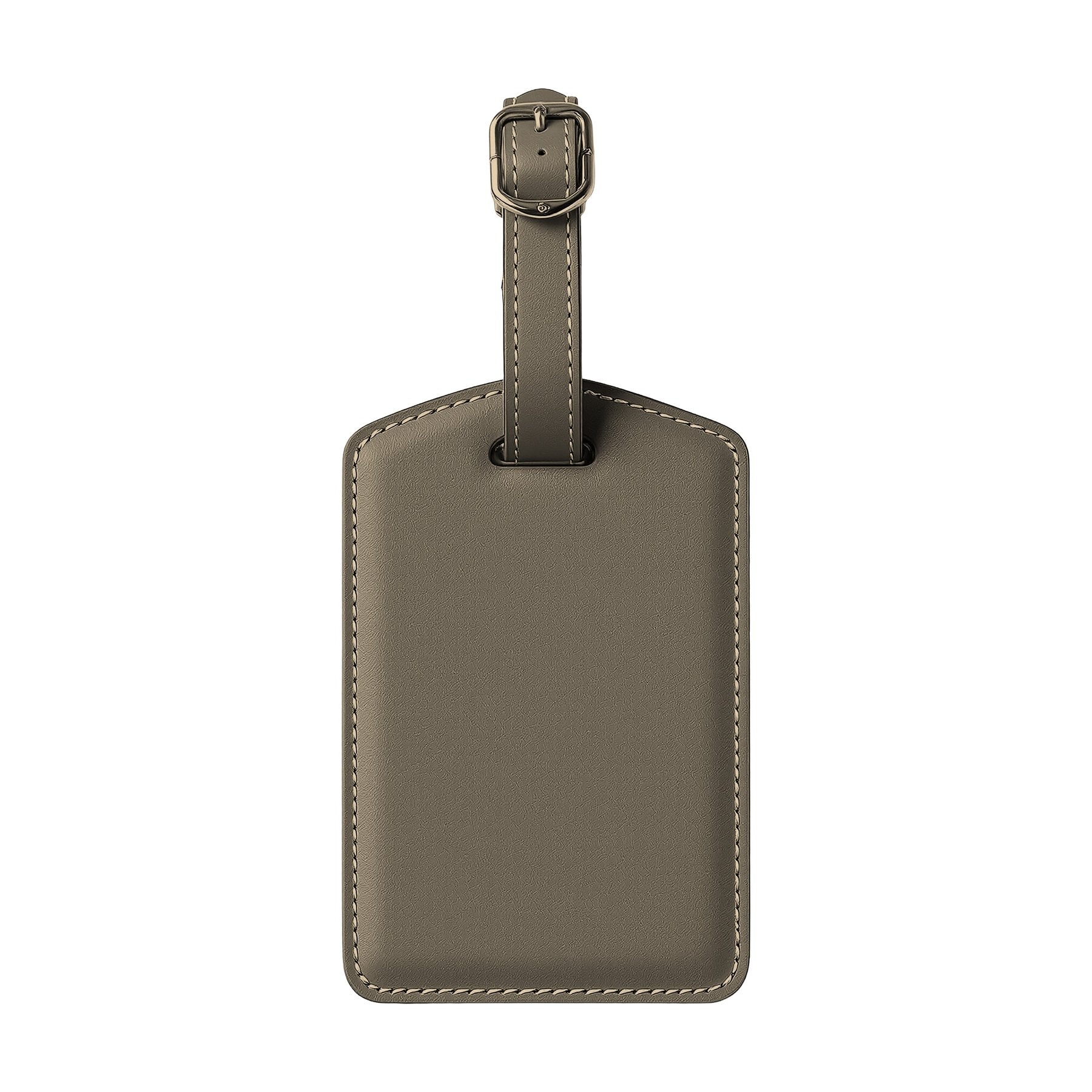 LuggageTag Mockup, Natural Back View | Print on Demand Mockup | High-Res JPG Download | Commercial Use Included | MockupBulk