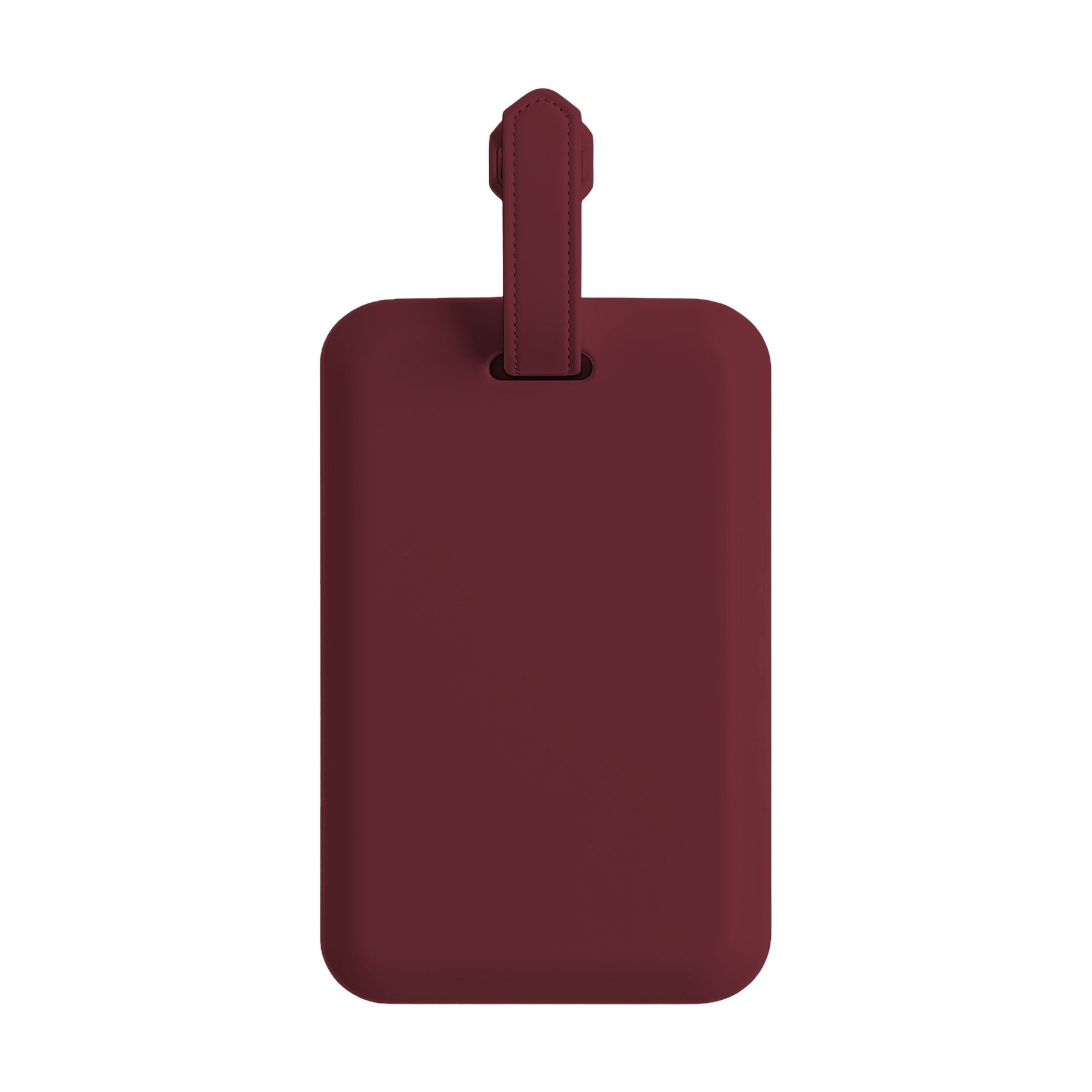 LuggageTag Mockup, Burgundy | JPG Mockup Download | For POD Sellers Designers Etsy Shops | Commercial Use | MockupBulk