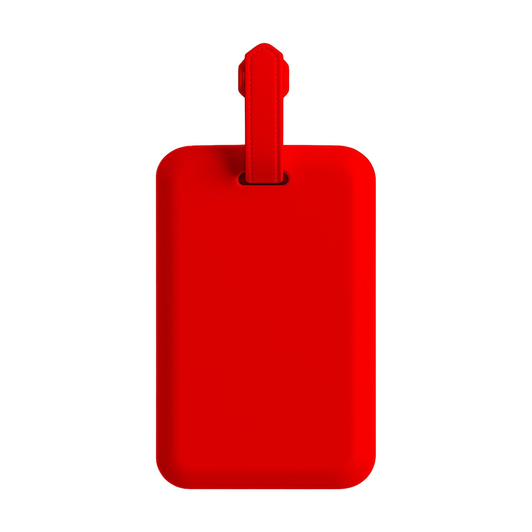 LuggageTag Mockup, Red | POD Print Mockup | Instant JPG Download | Commercial Licence Included | MockupBulk