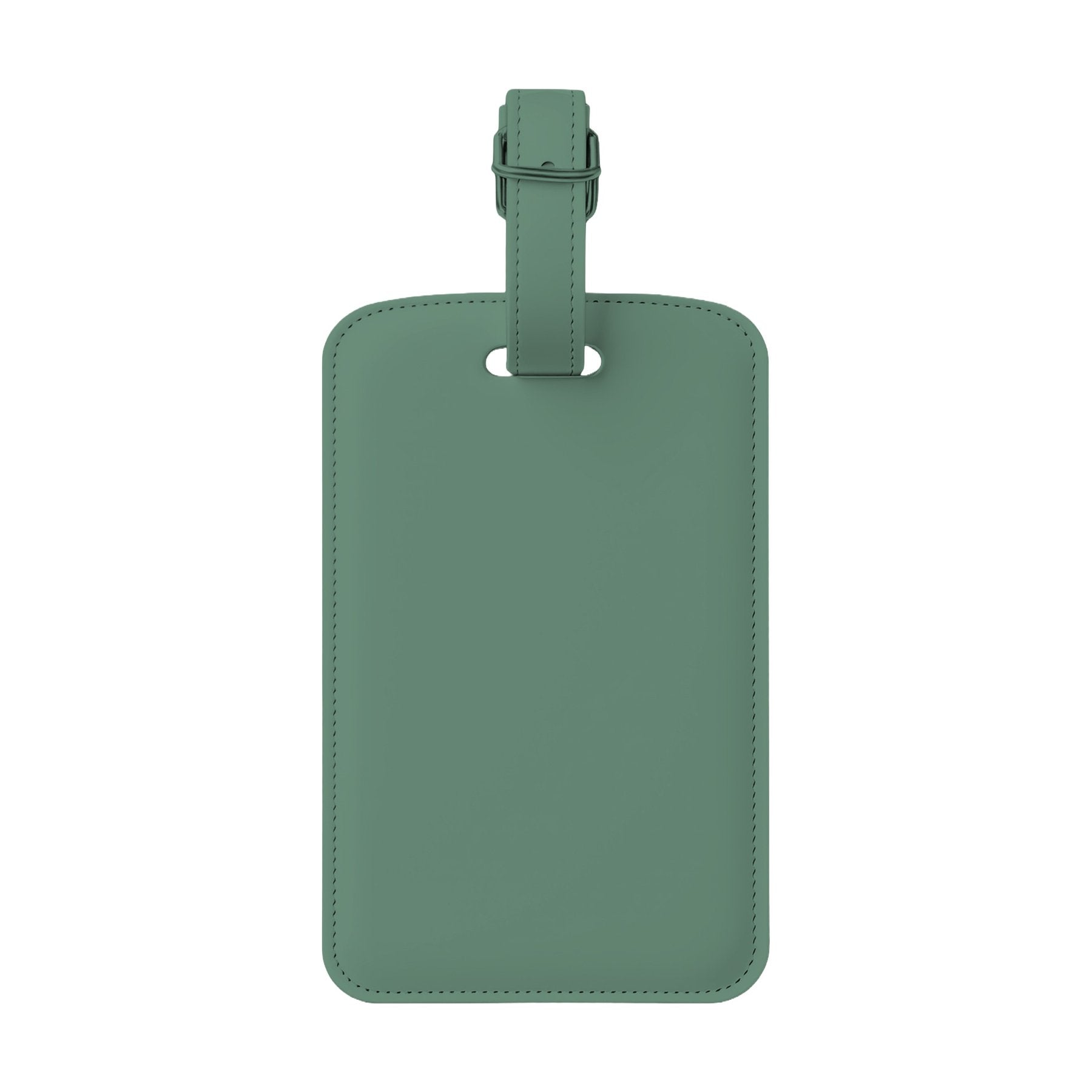 Antique Jade Dome Back View LuggageTag Mockup | High-Res JPG Template | Instant Digital Download | POD Etsy Shopify | MockupBulk