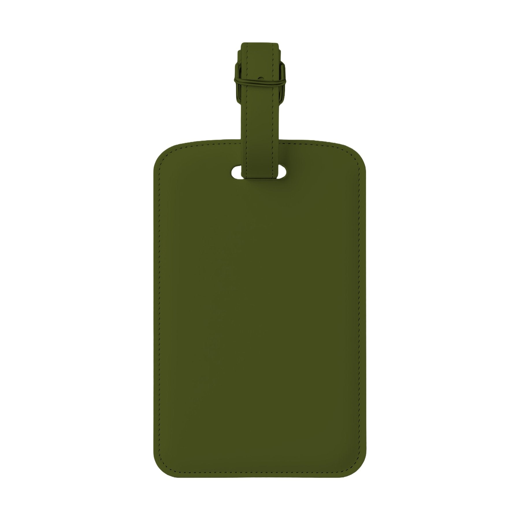 LuggageTag Mockup — Army Back View — Digital JPG Mockup | Commercial Licence | For Etsy Printful Printify | MockupBulk
