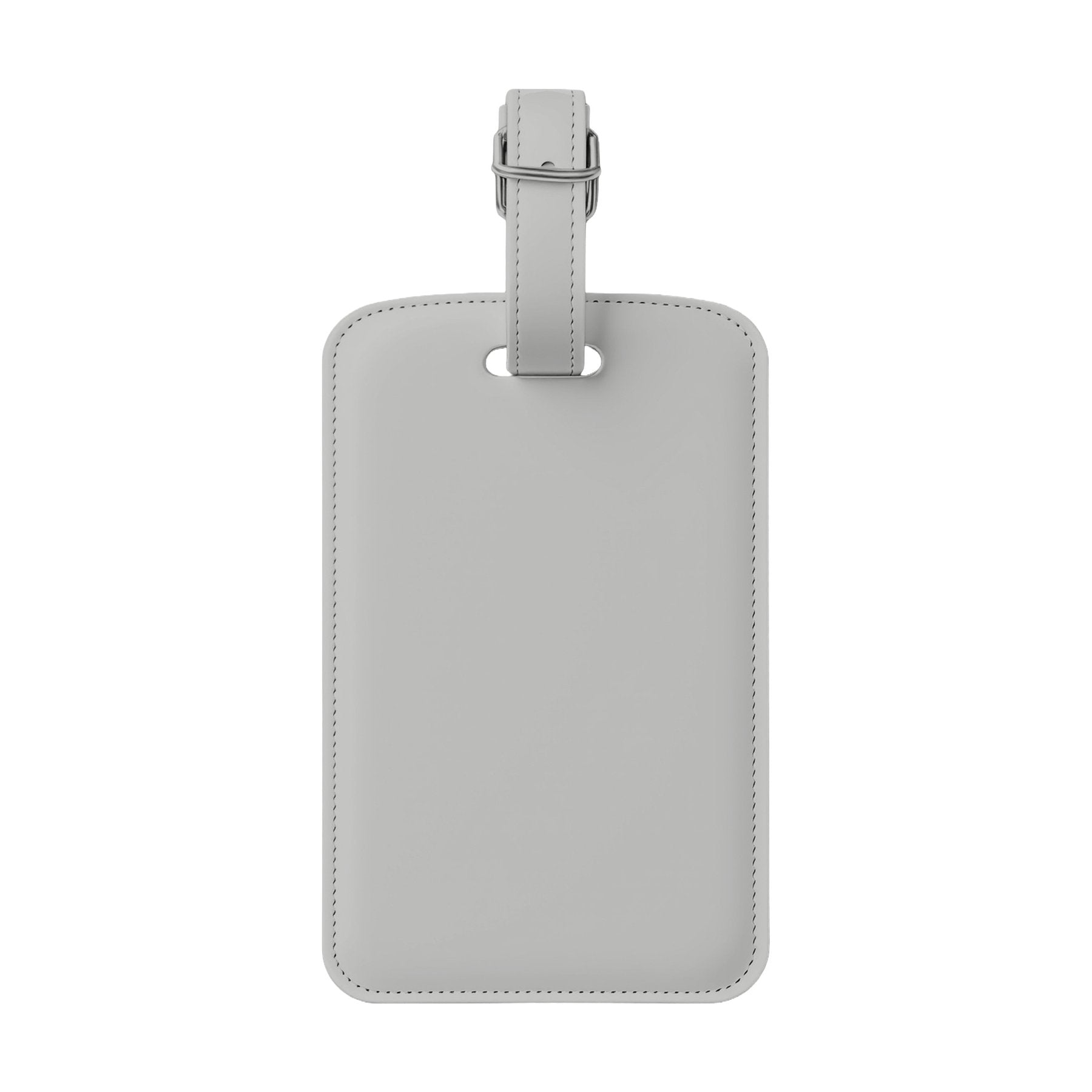 LuggageTag Mockup — Ash Grey Back View — High-Res JPG Template | Instant Digital Download | POD Etsy Shopify | MockupBulk
