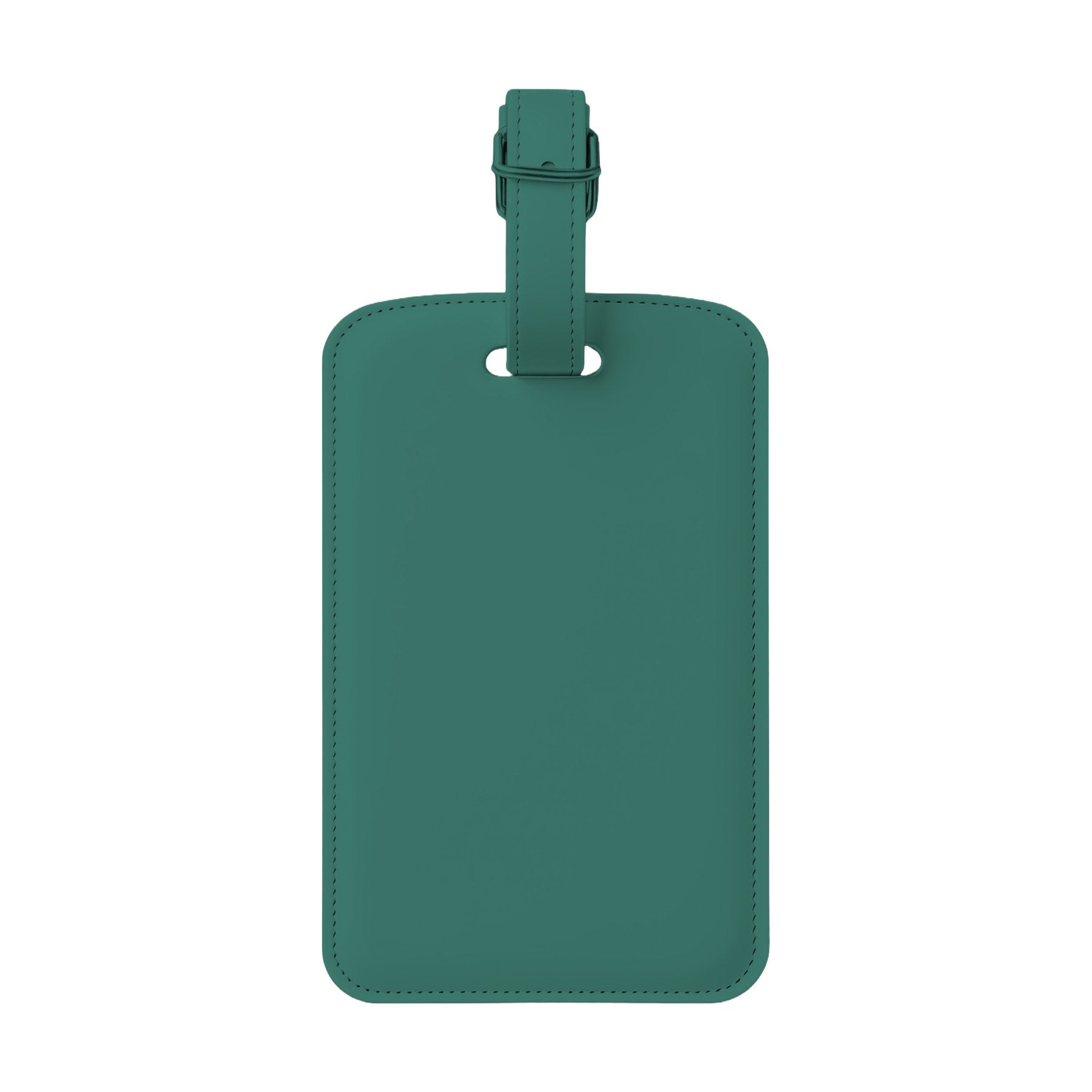 LuggageTag Mockup | Blue Spruce Back View — Product Mockup JPG | Instant Download | Commercial Use for POD Sellers | MockupBulk