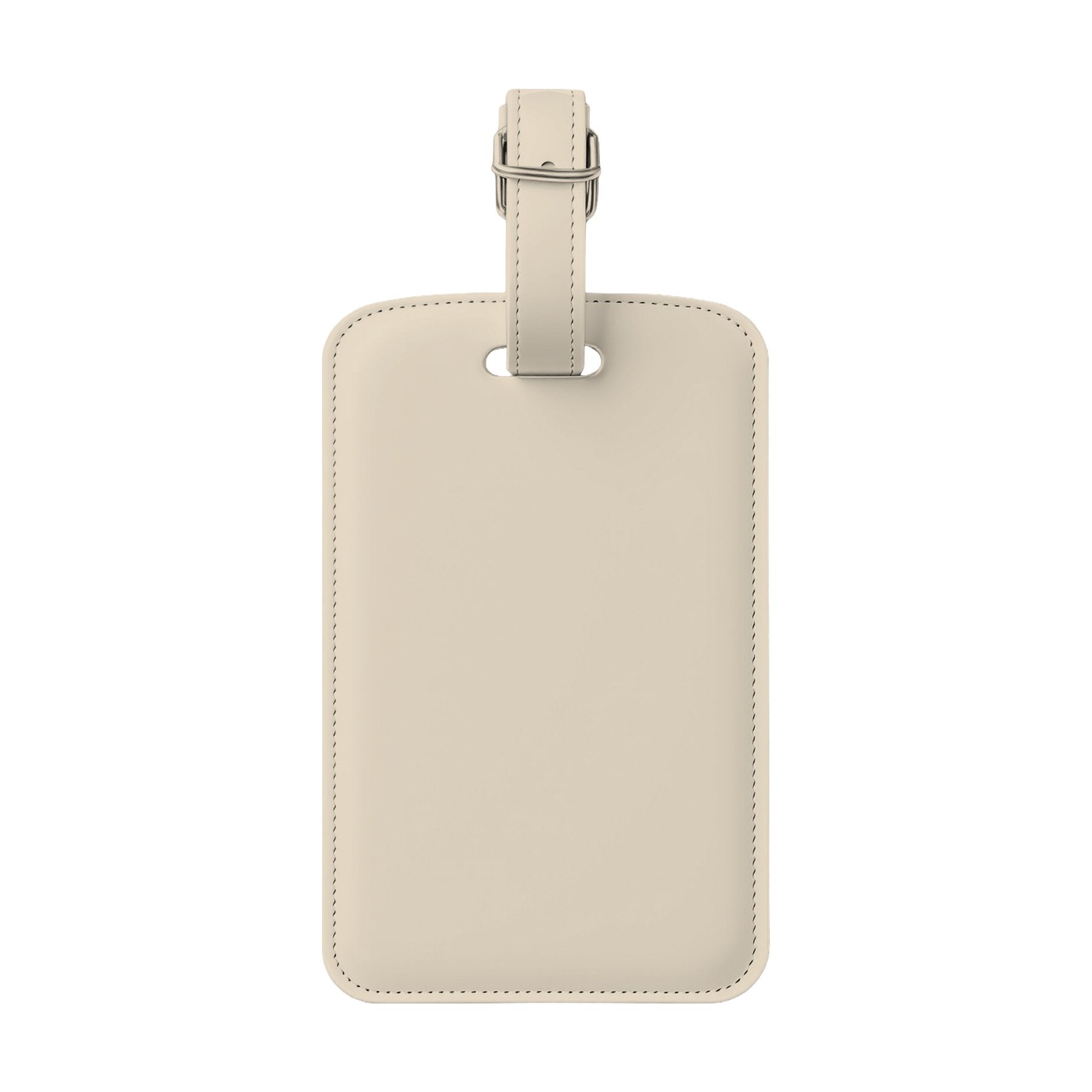 LuggageTag Mockup — Bone Back View — Instant Download JPG Mockup | POD Etsy Redbubble Printful | Commercial Use | MockupBulk