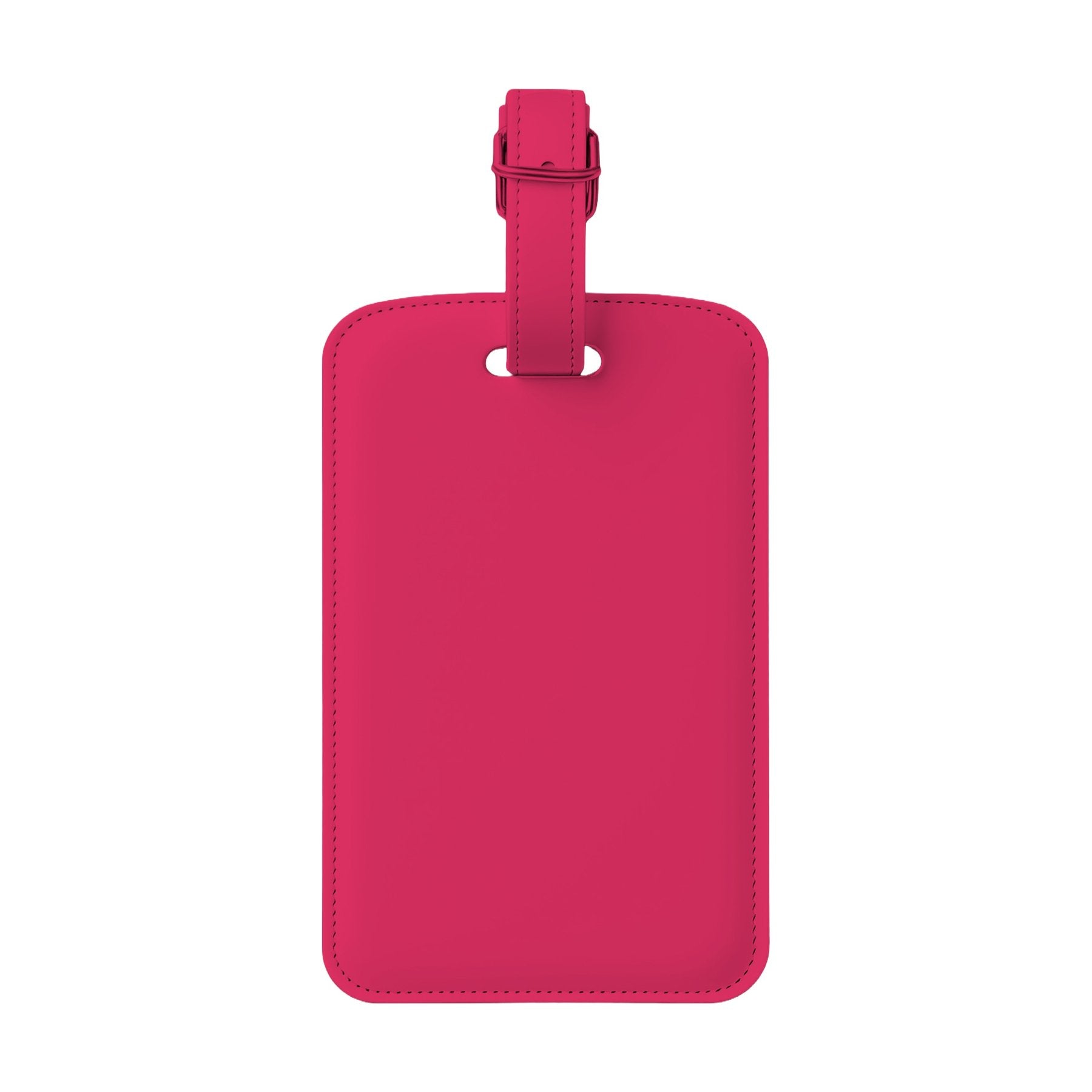 LuggageTag Mockup, Cherry Red Back View | Etsy POD Mockup Template | Instant Download JPG | Commercial Use | MockupBulk
