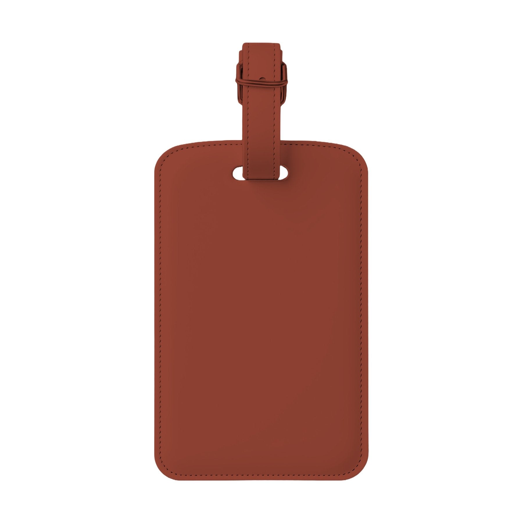 LuggageTag Mockup | Chestnut Back View — Digital JPG Mockup | Commercial Licence | For Etsy Printful Printify | MockupBulk
