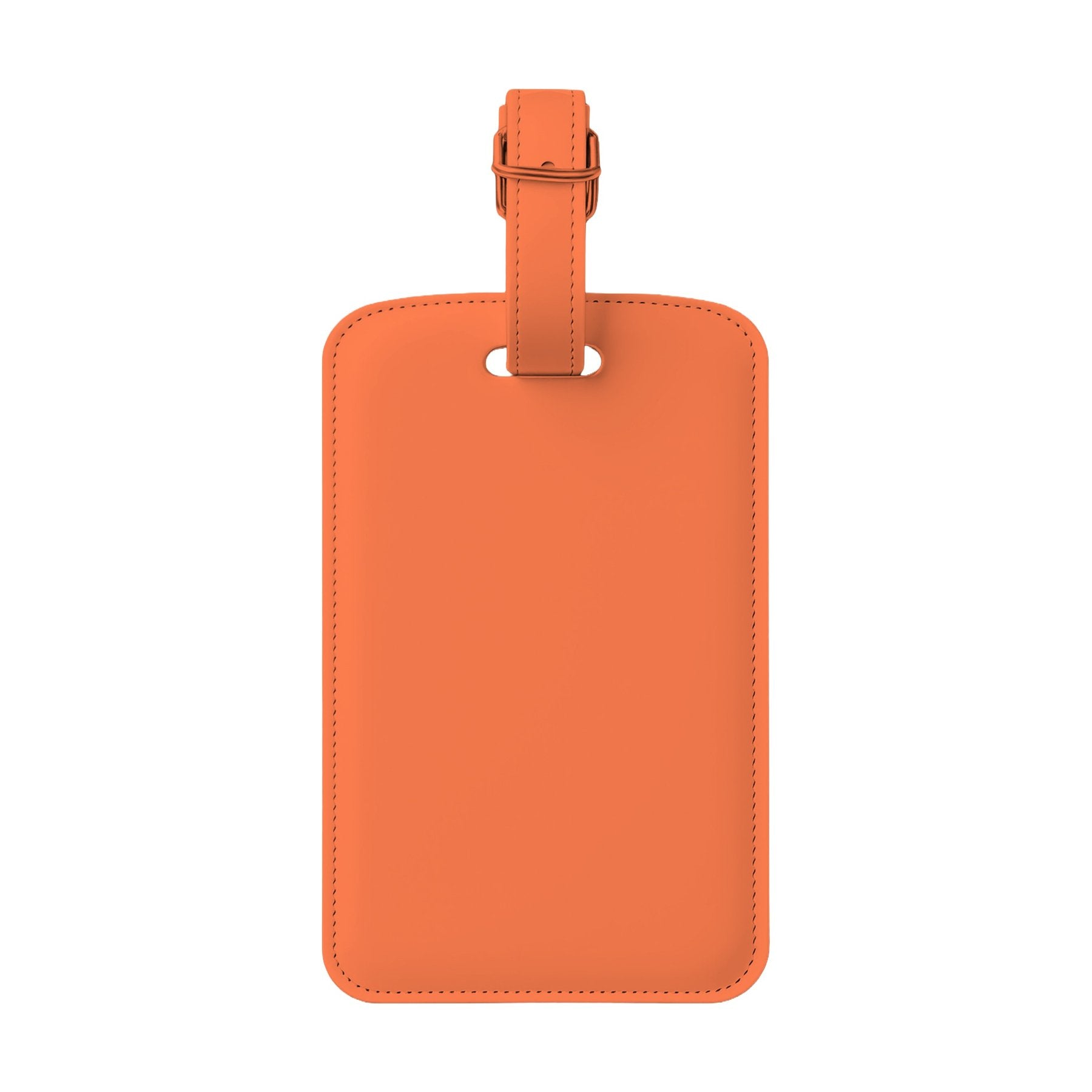 LuggageTag Mockup, Coral Back View | Product Mockup JPG | Instant Download | Commercial Use for POD Sellers | MockupBulk