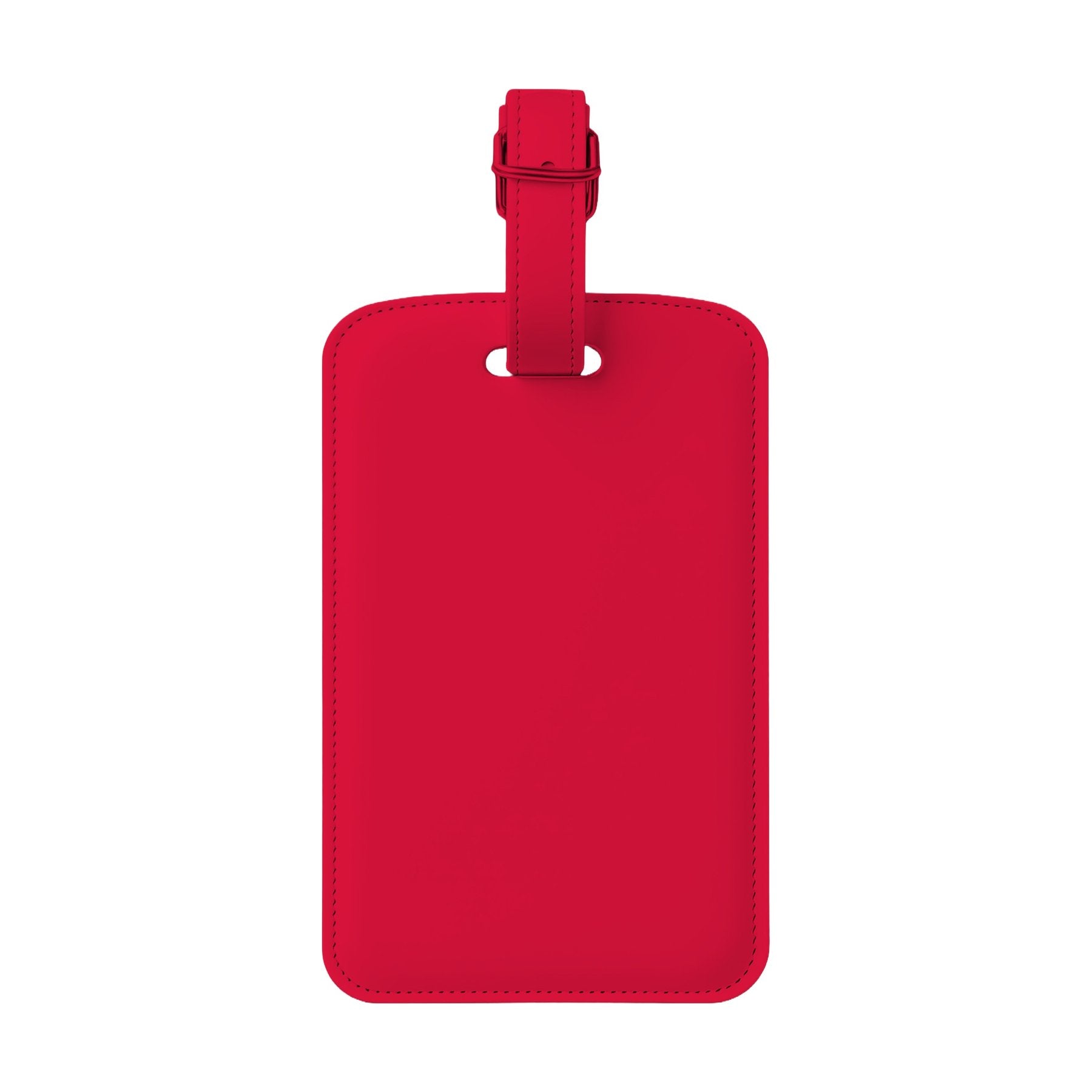LuggageTag Mockup | Crimson Back View — High-Res JPG Template | Instant Digital Download | POD Etsy Shopify | MockupBulk