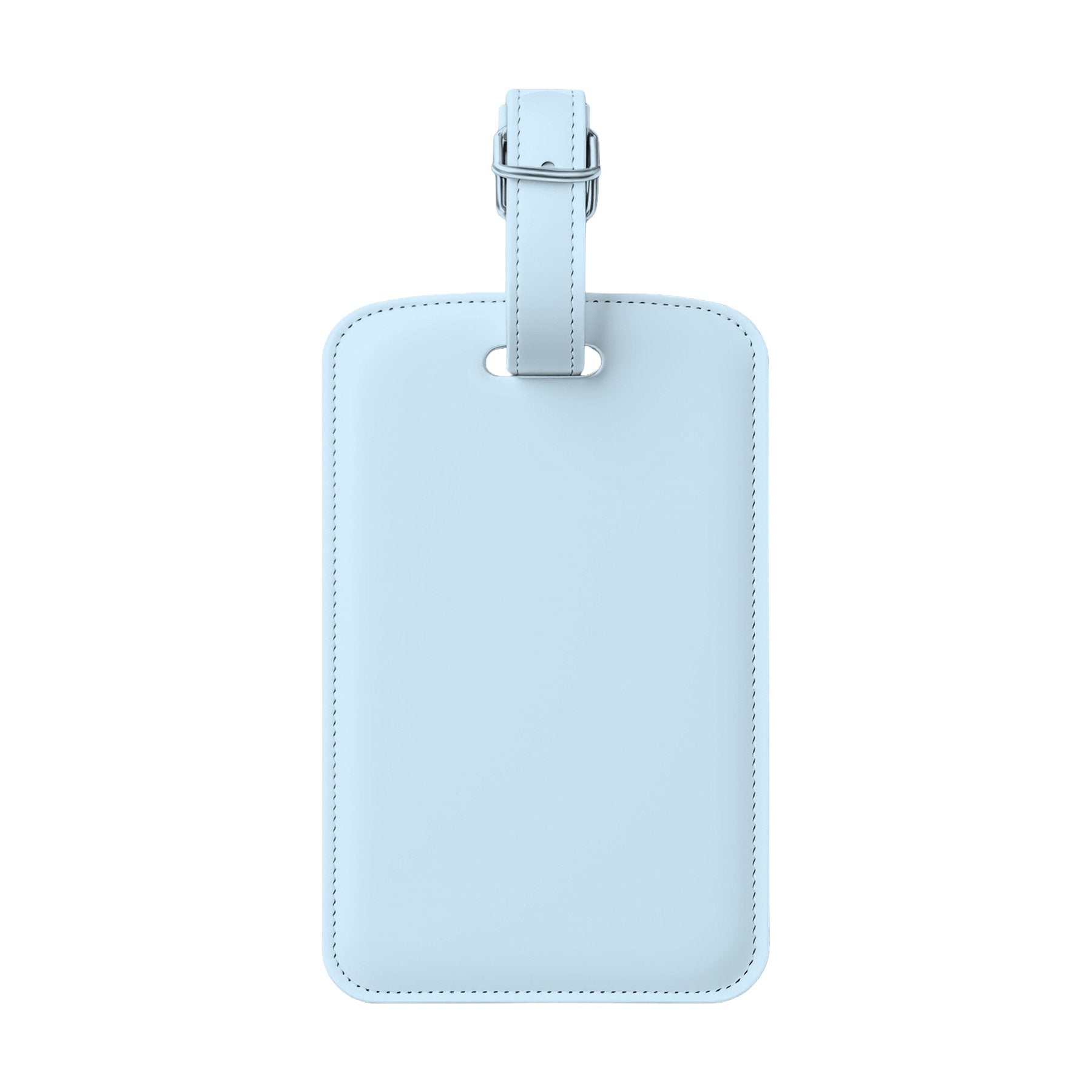 LuggageTag Mockup | Ice Blue Back View — High Resolution JPG | POD Mockup Template | Commercial Use Download | MockupBulk