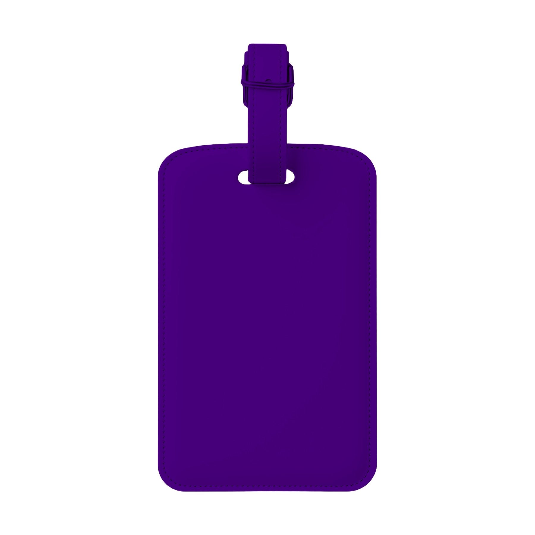 LuggageTag Mockup, Indigo Back View | POD Print Mockup | Instant JPG Download | Commercial Licence Included | MockupBulk