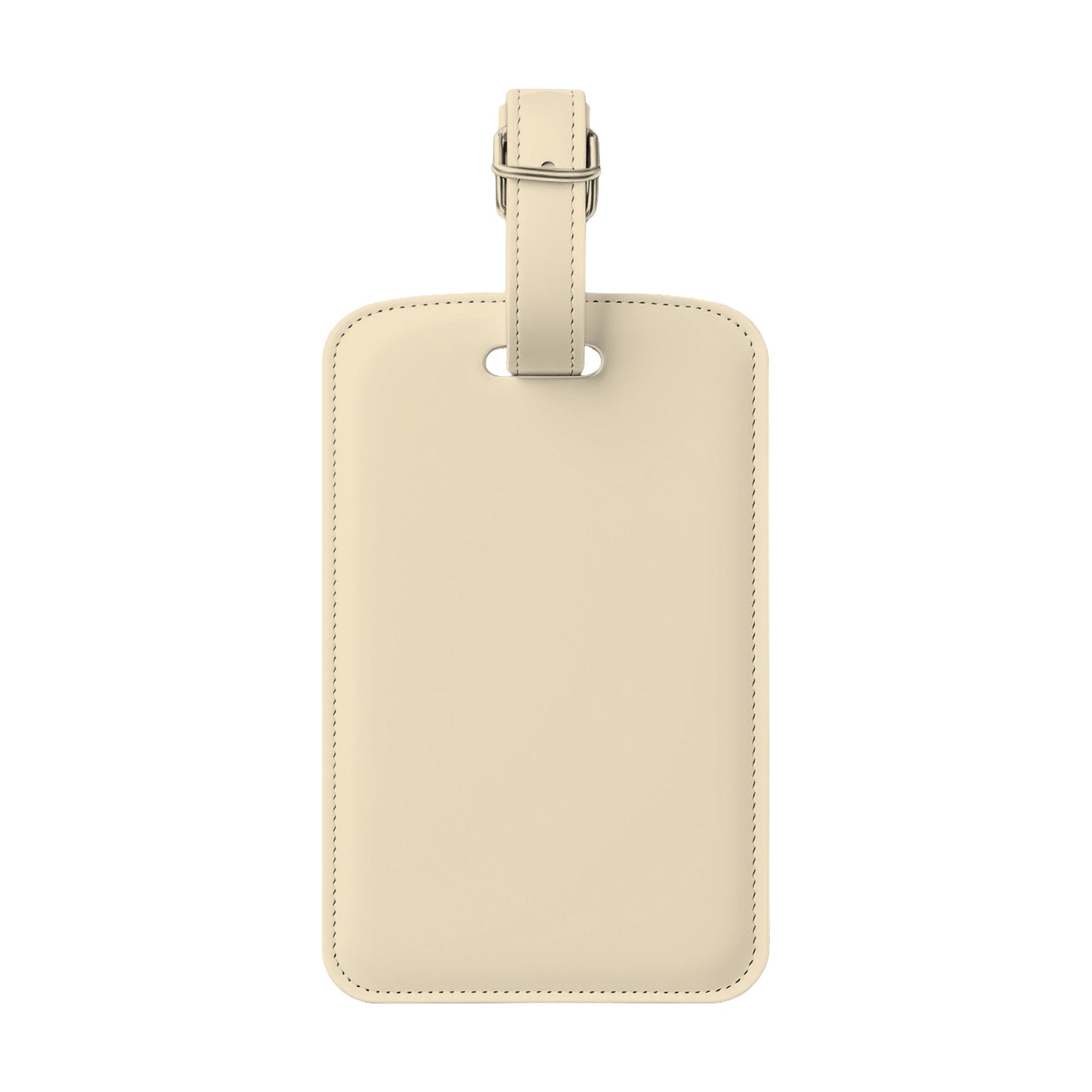 LuggageTag Mockup — Natural Back View — JPG Mockup Download | For POD Sellers Designers Etsy Shops | Commercial Use | MockupBulk
