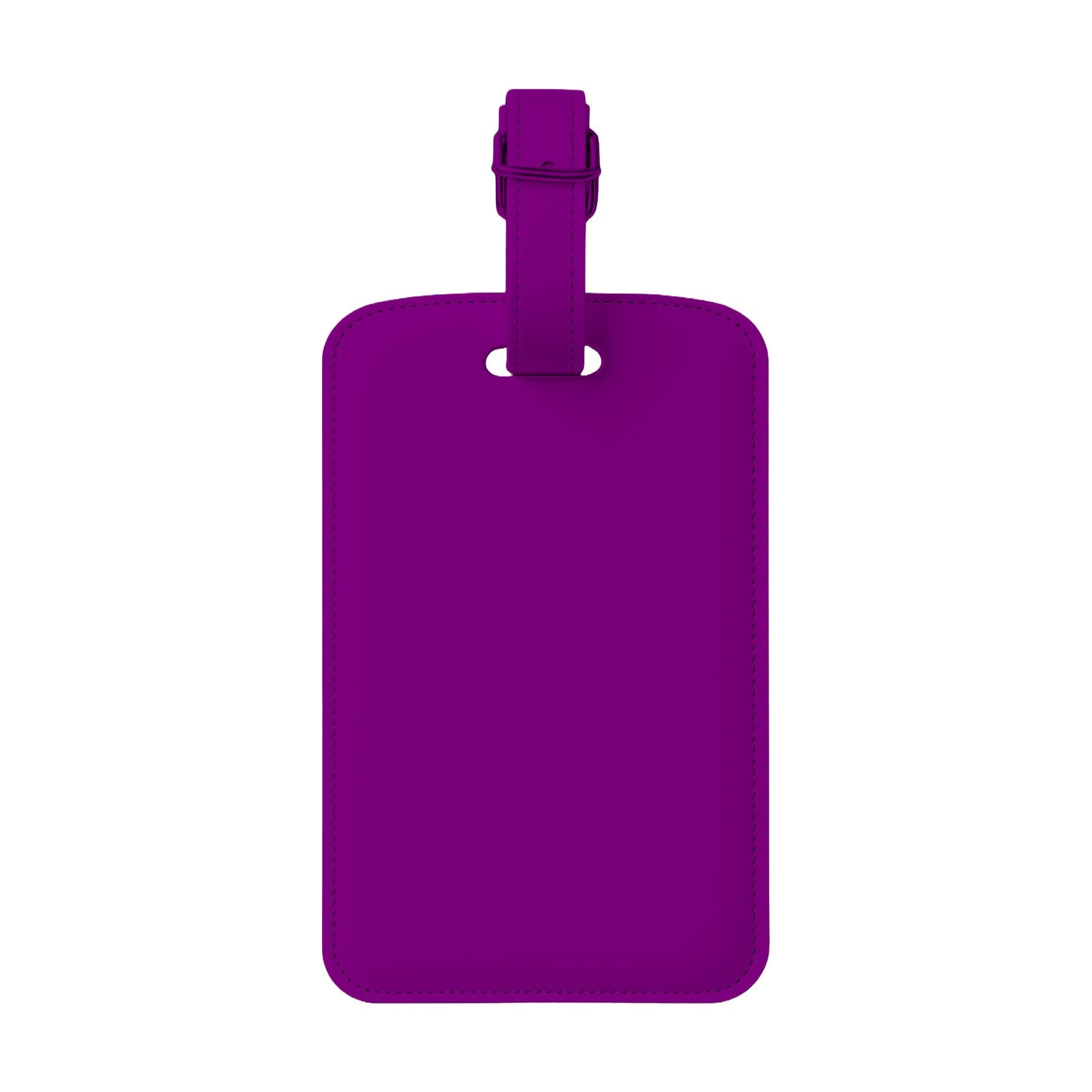 LuggageTag Mockup | Purple Back View — Digital JPG Mockup | Commercial Licence | For Etsy Printful Printify | MockupBulk