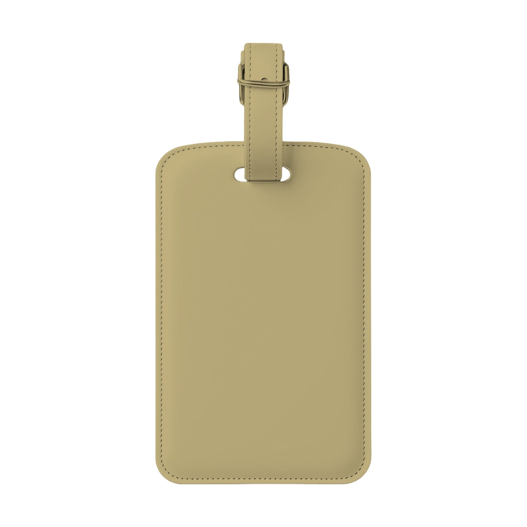 LuggageTag Mockup, Sand Back View | Print on Demand Mockup | High-Res JPG Download | Commercial Use Included | MockupBulk